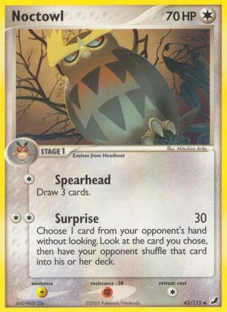 Image of Noctowl 043  Unseen Forces - Uncommon