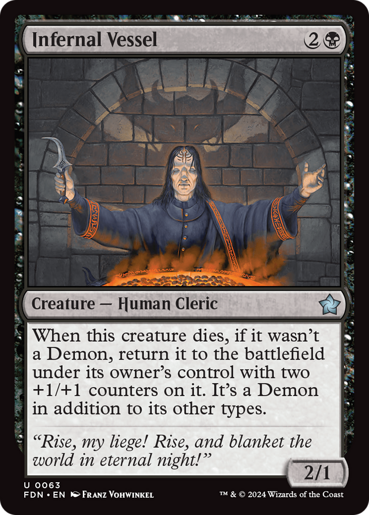 Image of Infernal Vessel (FDN-063) - Foundations