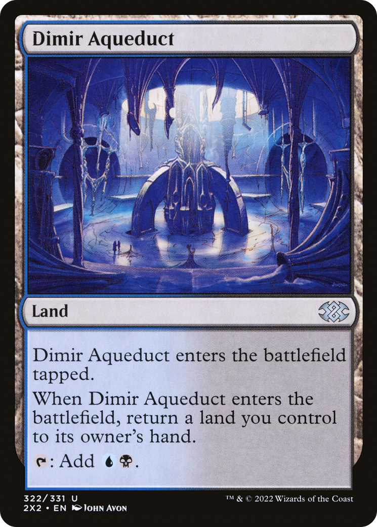 Image of Dimir Aqueduct (2X2-322) - Double Masters 2022