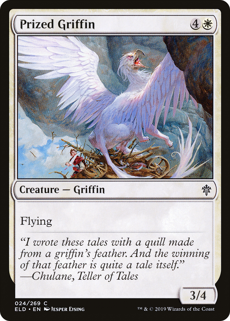 Image of Prized Griffin (ELD-024) - Throne of Eldraine