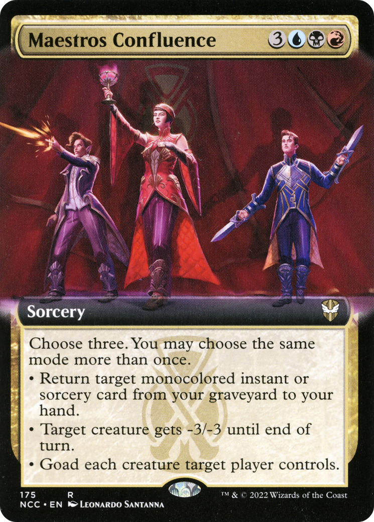 Image of Maestros Confluence (Extended Art) (NCC-175) - New Capenna Commander: (Extended Art)