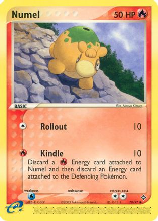 Image of Numel 070/97  - Reverse Holofoil Dragon - Common
