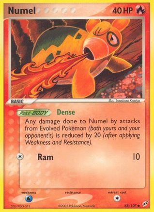 Image of Numel 068/107  Deoxys - Common