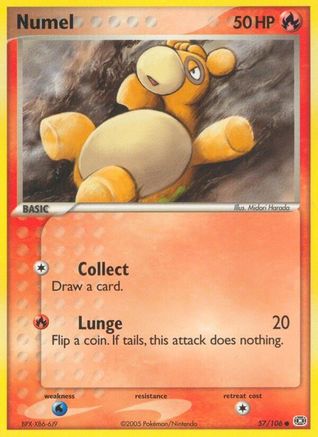 Image of Numel 057/106  Emerald - Common