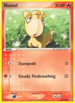 Image of Numel 058/106  Emerald - Common
