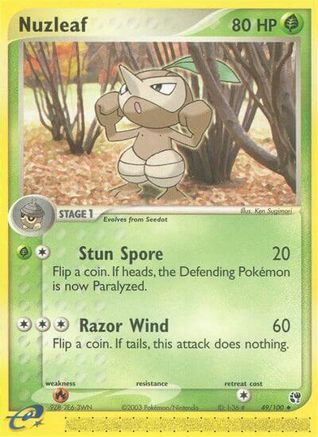 Image of Nuzleaf 049/100  Sandstorm - Uncommon