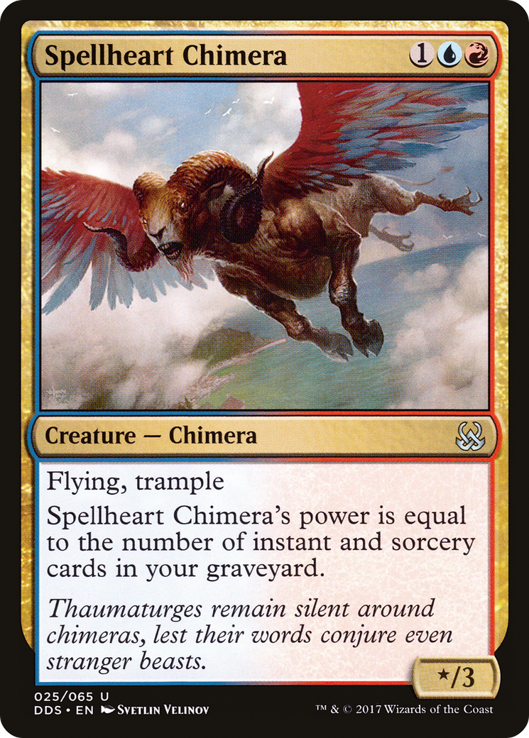 Image of Spellheart Chimera (DDS-025) - Duel Decks: Mind vs. Might