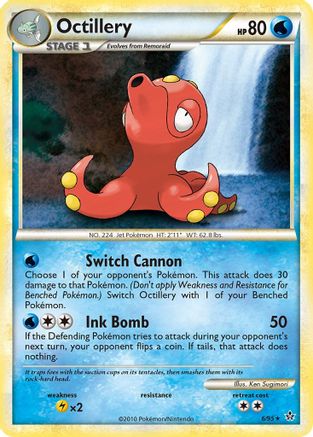 Image of Octillery 006/95  - Holofoil Unleashed - Holo Rare