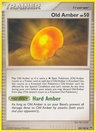 Image of Old Amber 084  - Reverse Holofoil Majestic Dawn - Uncommon