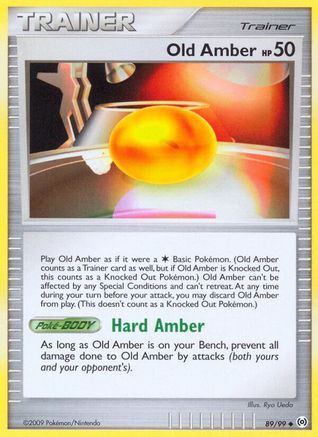 Image of Old Amber 089  Arceus - Uncommon