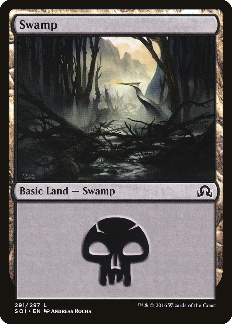 Image of Swamp (291) (SOI-291) - Shadows over Innistrad Foil