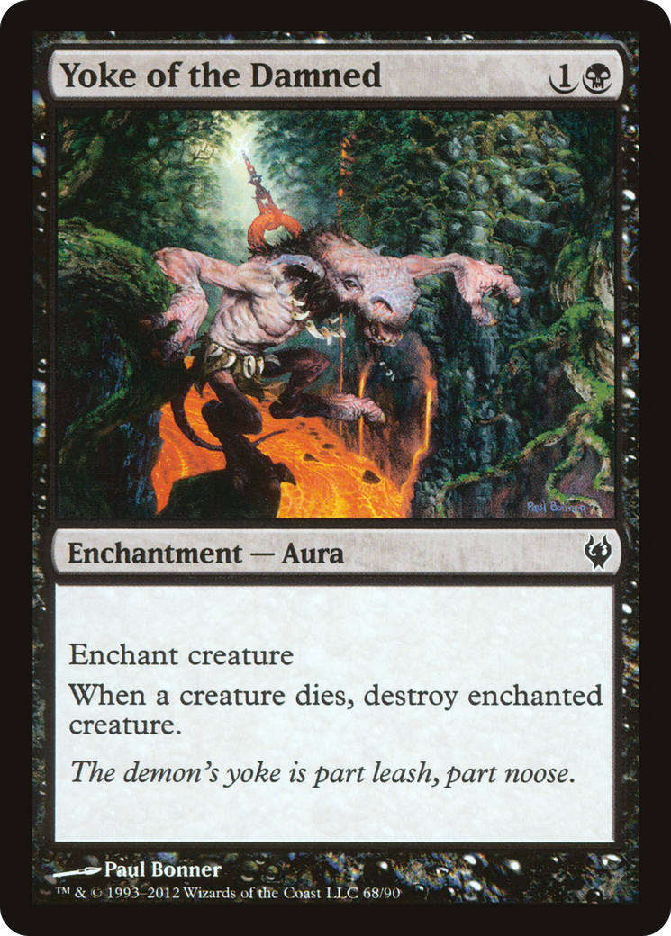 Image of Yoke of the Damned (DDJ-068) - Duel Decks: Izzet vs. Golgari