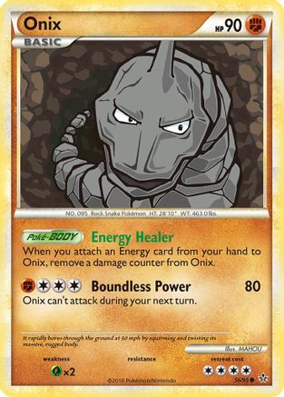 Image of Onix (56) 056/95  - Reverse Holofoil Unleashed - Common