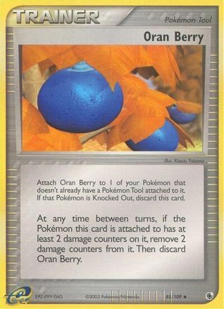 Image of Oran Berry 085  Ruby and Sapphire - Uncommon