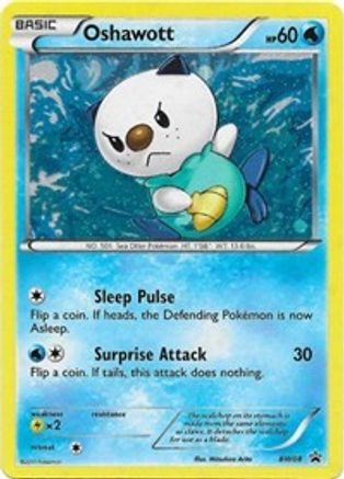 Image of Oshawott BW08  - Holofoil Black and White Promos - Promo