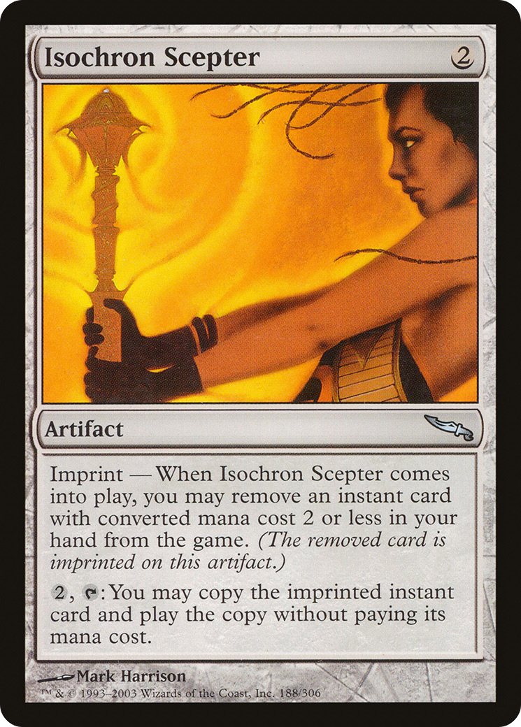Image of Isochron Scepter (MRD-188) - Mirrodin