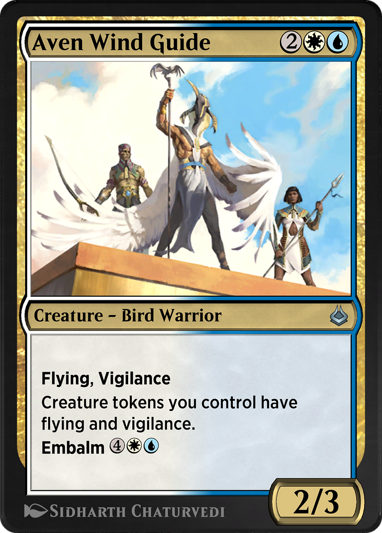 Image of Aven Wind Guide (AKR-228) - Amonkhet Remastered
