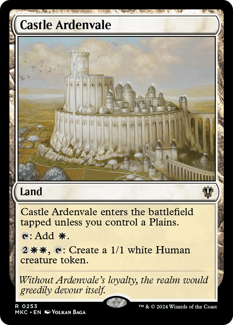 Image of Castle Ardenvale (MKC-253) - Murders at Karlov Manor Commander