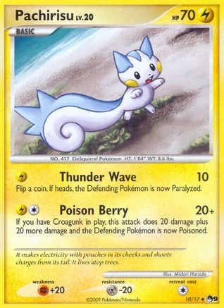 Image of Pachirisu 010  POP Series 9 - Uncommon