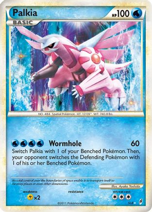 Image of Palkia (Shiny) SL8  - Holofoil Call of Legends - Shiny Holo Rare