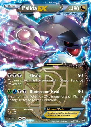 Image of Palkia EX (Team Plasma) 066  - Holofoil Plasma Blast - Ultra Rare