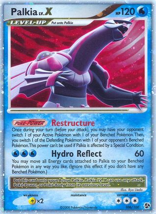 Image of Palkia LV.X 106  - Holofoil Great Encounters - Ultra Rare
