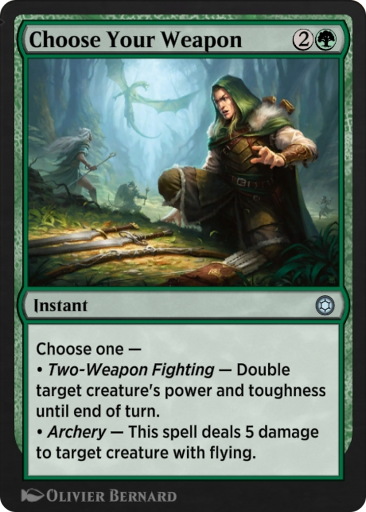 Image of Choose Your Weapon (HBG-202) - Alchemy Horizons: Baldur's Gate