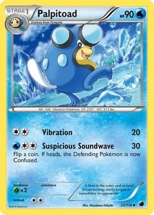Image of Palpitoad 025  Plasma Freeze - Uncommon