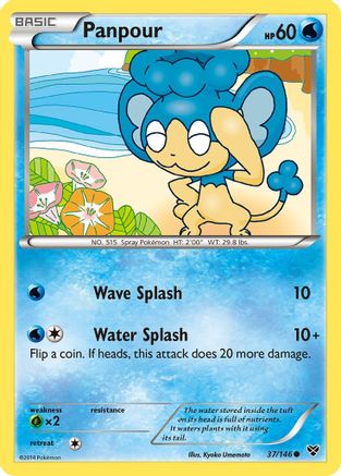 Image of Panpour 037  - Reverse Holofoil XY Base Set - Common