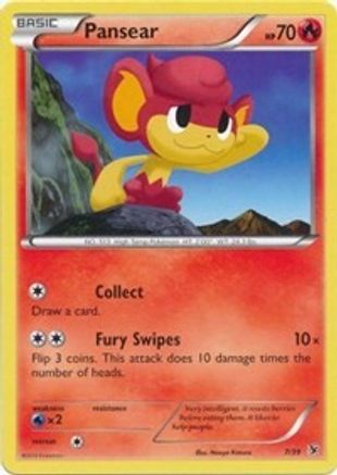 Image of Pansear 007  Kalos Starter Set - Common