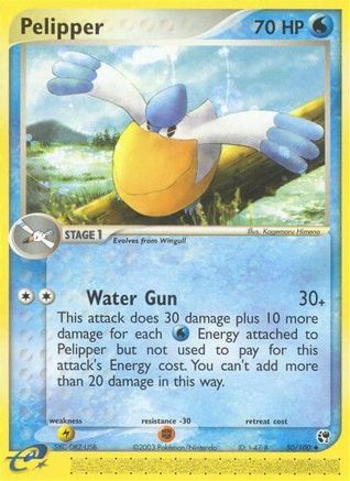 Image of Pelipper 050  - Reverse Holofoil Sandstorm - Uncommon