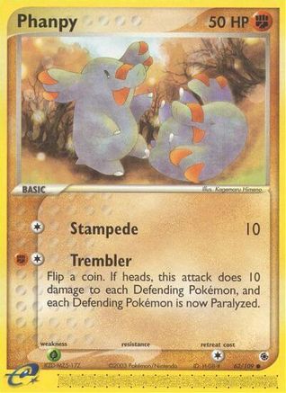 Image of Phanpy 062/109  - Reverse Holofoil Ruby and Sapphire - Common