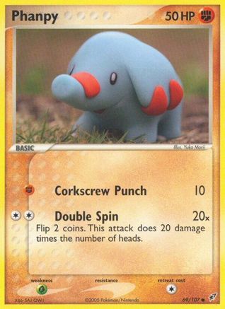 Image of Phanpy 069/107  Deoxys - Common