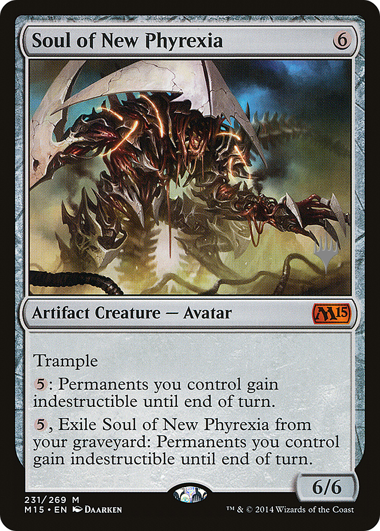 Image of Soul of New Phyrexia (PPTHB-231) - Magic 2015 Promos Foil