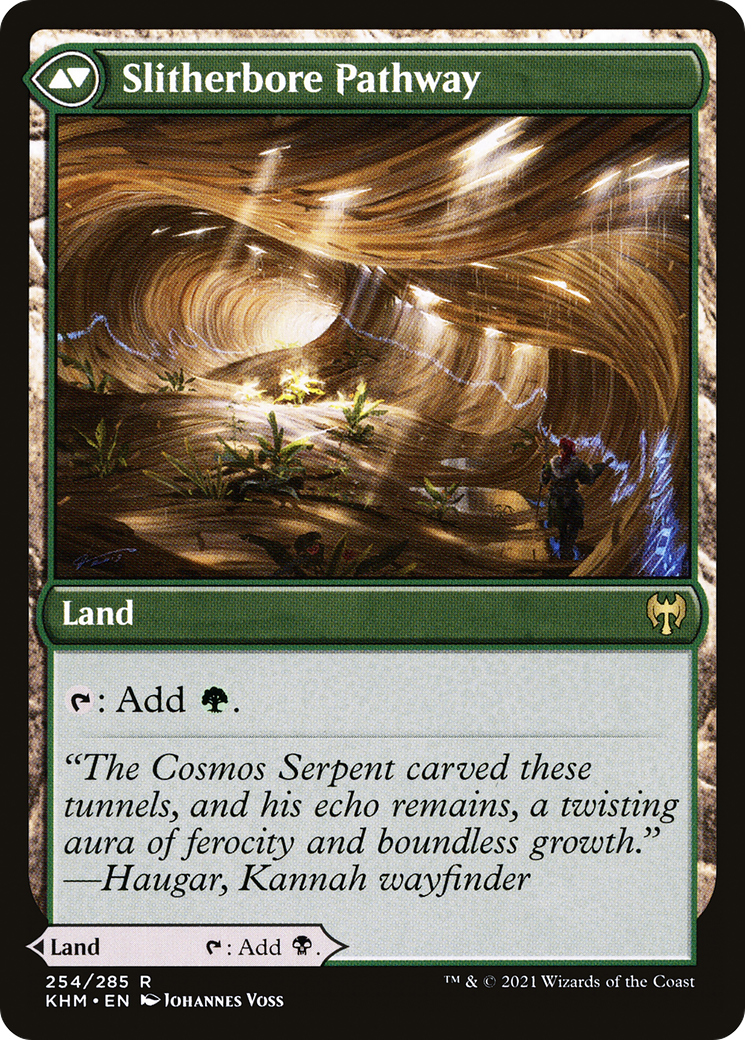 Image of Darkbore Pathway (KHM-254) - Kaldheim Foil