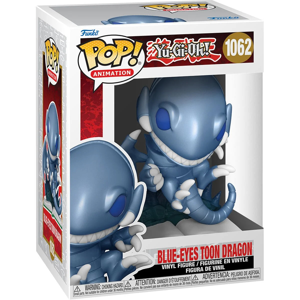 COMING MAY 2025 Yu-Gi-Oh! Blue Eyes Toon Dragon Funko Pop! Vinyl Figure #1062