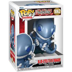 Image of COMING MAY 2025 Yu-Gi-Oh! Blue Eyes Toon Dragon Funko Pop! Vinyl Figure #1062