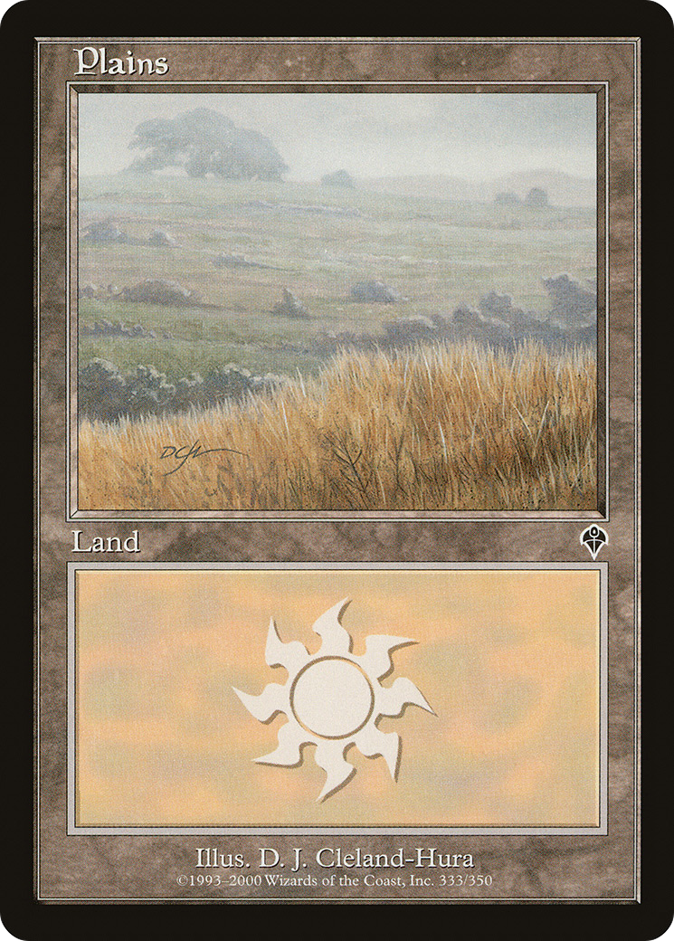 Image of Plains (333) (INV-333) - Invasion Foil