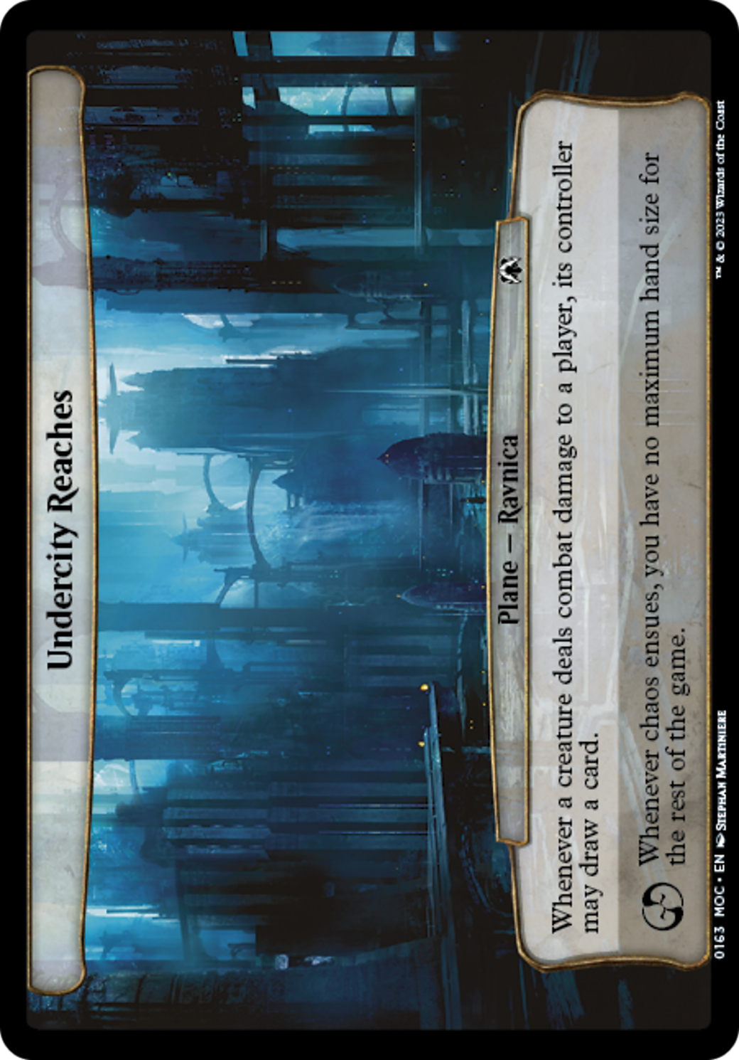 Image of Undercity Reaches (MOC-163) - March of the Machine Commander