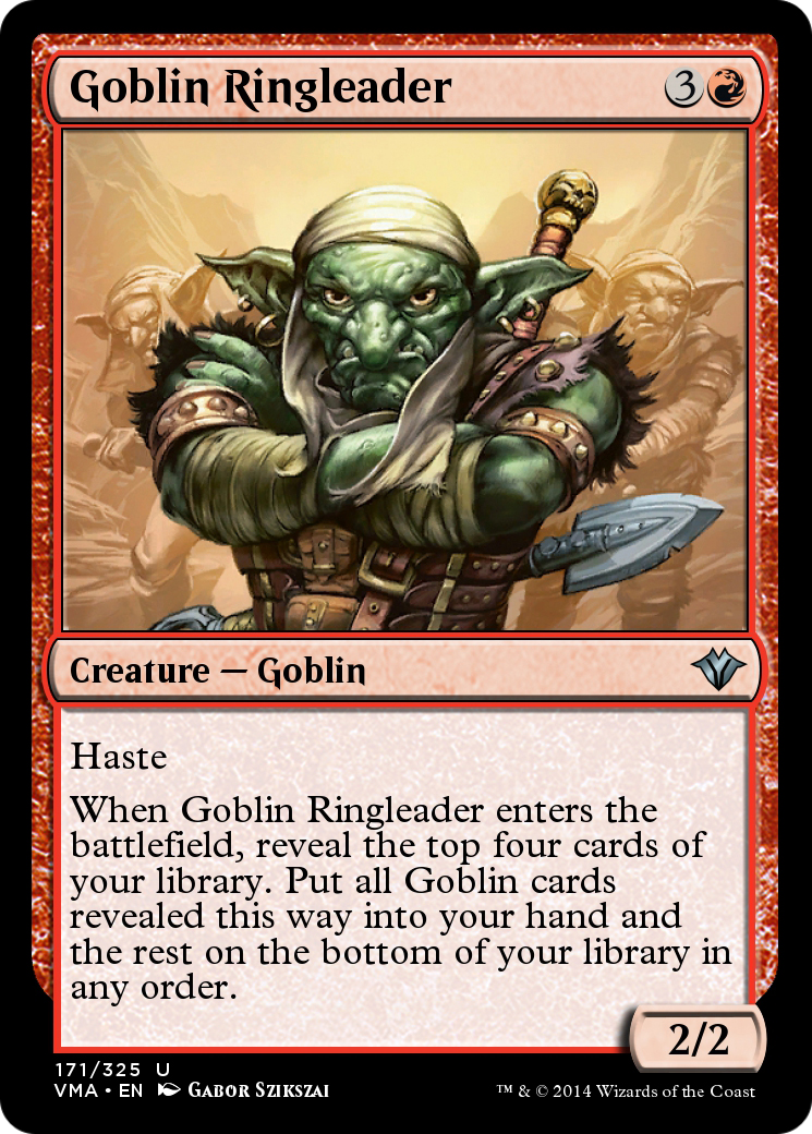 Image of Goblin Ringleader (VMA-171) - Vintage Masters