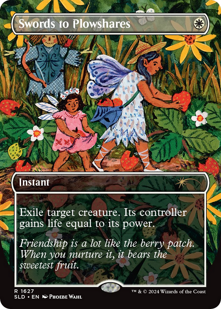 Image of Swords to Plowshares (1627) (SLD-1627) - Secret Lair Drop (Borderless)