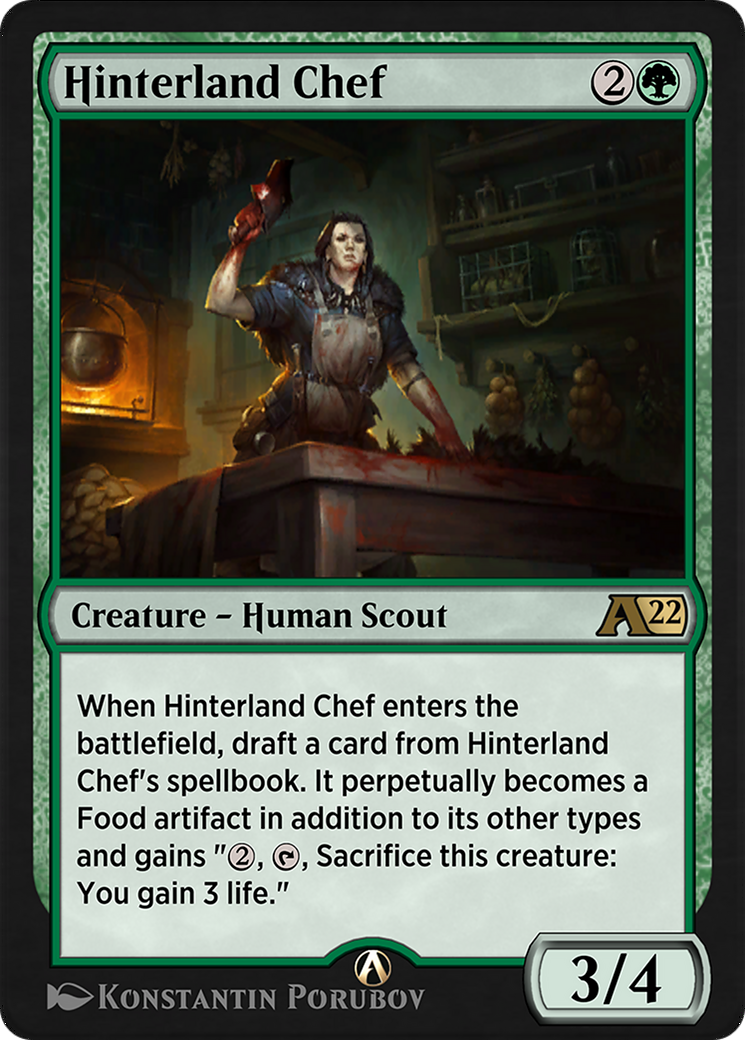Image of Hinterland Chef (Y22-050) - Alchemy: Innistrad