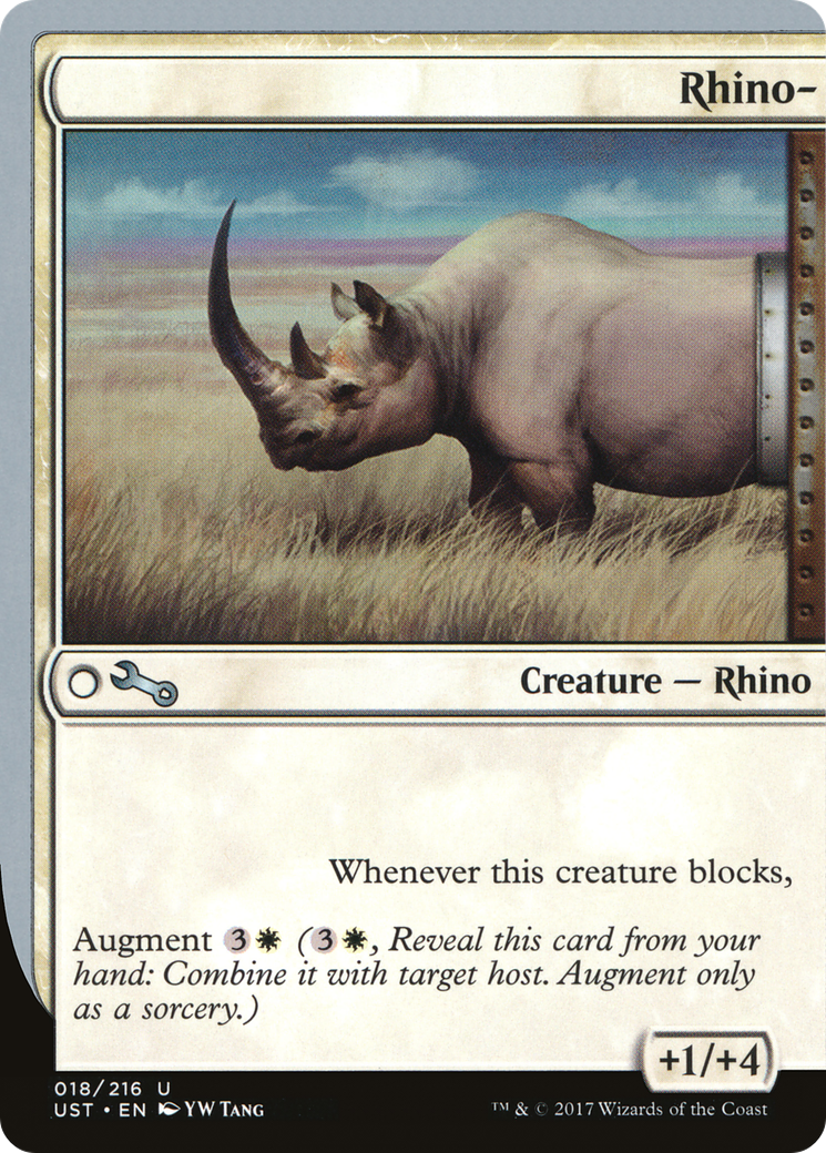 Image of Rhino- (UST-018) - Unstable