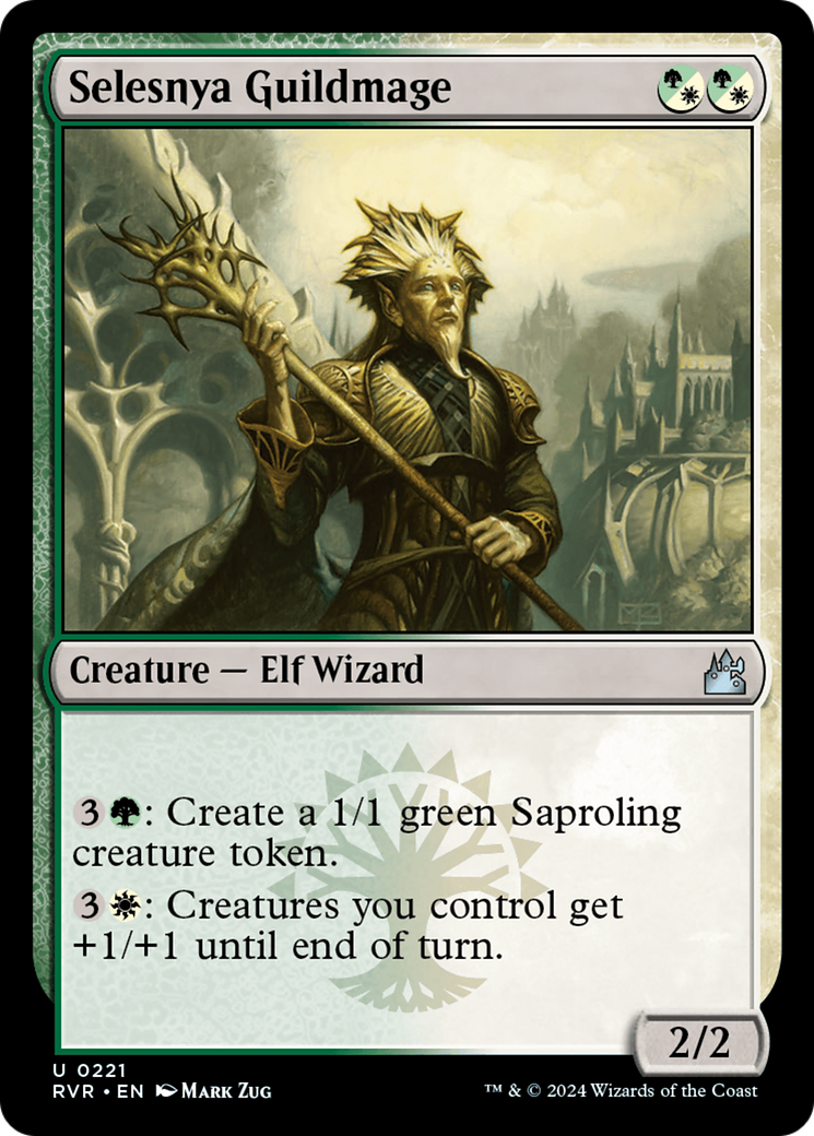 Image of Selesnya Guildmage (RVR-221) - Ravnica Remastered