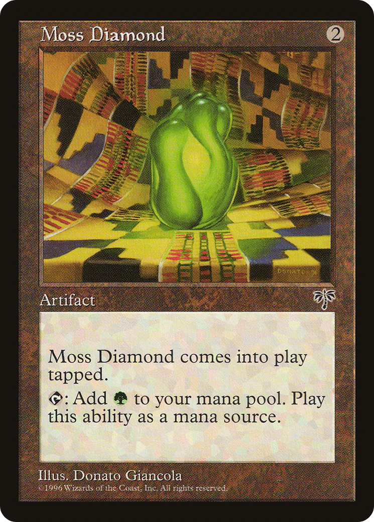 Image of Moss Diamond (MIR-) - Mirage