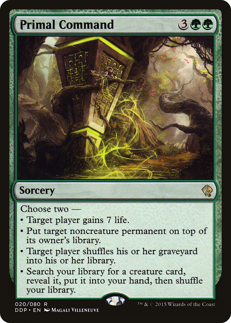 Image of Primal Command (DDP-020) - Duel Decks: Zendikar vs. Eldrazi