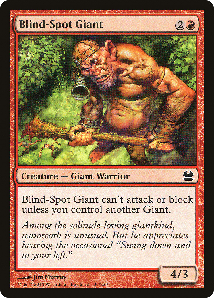Image of Blind-Spot Giant (MMA-105) - Modern Masters Foil