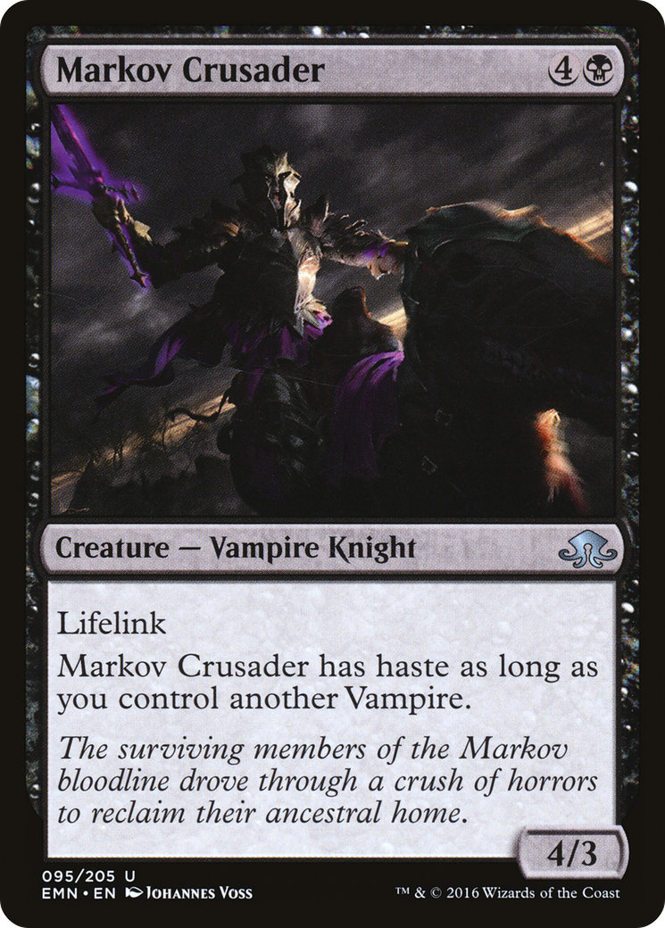 Image of Markov Crusader (EMN-095) - Eldritch Moon
