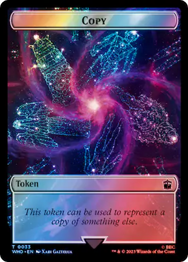 Image of Copy (TWHO-033) - Doctor Who Tokens Foil