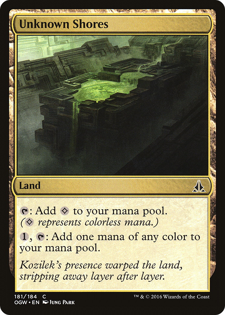 Image of Unknown Shores (OGW-181) - Oath of the Gatewatch